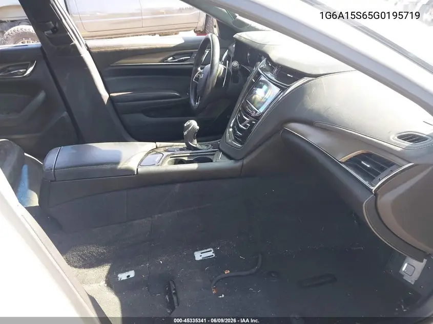 2016 Cadillac Cts-V VIN: 1G6A15S65G0195719 Lot: 45335341