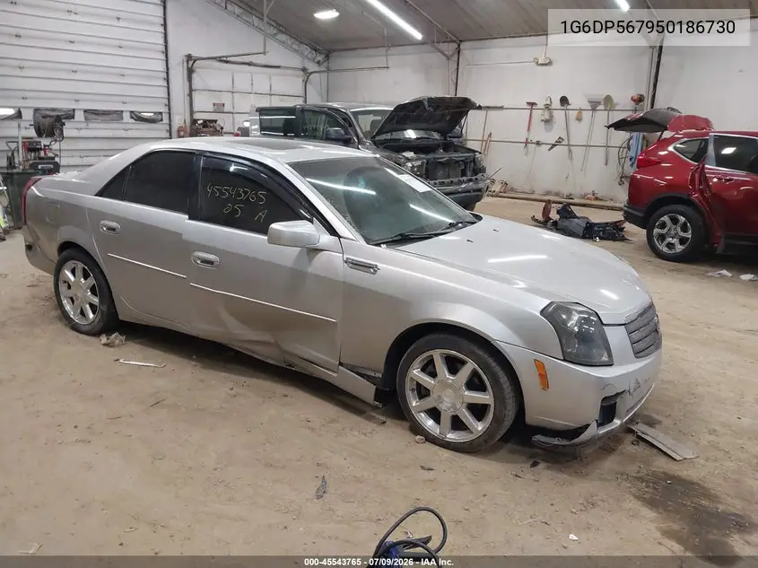 2005 Cadillac Cts Standard VIN: 1G6DP567950186730 Lot: 45543765