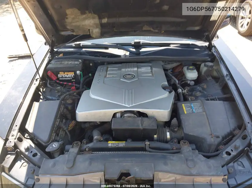 2005 Cadillac Cts Base W/1Sb/1Sc VIN: 1G6DP567750214279 Lot: 45575394