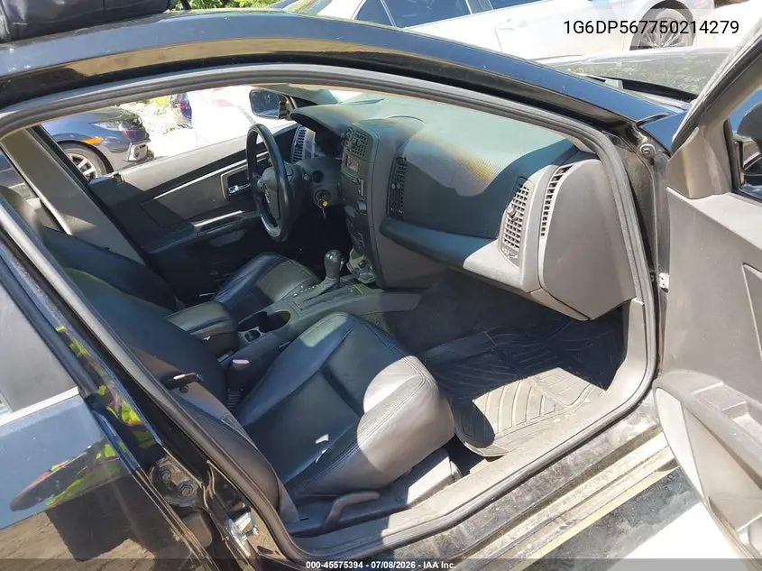 2005 Cadillac Cts Base W/1Sb/1Sc VIN: 1G6DP567750214279 Lot: 45575394