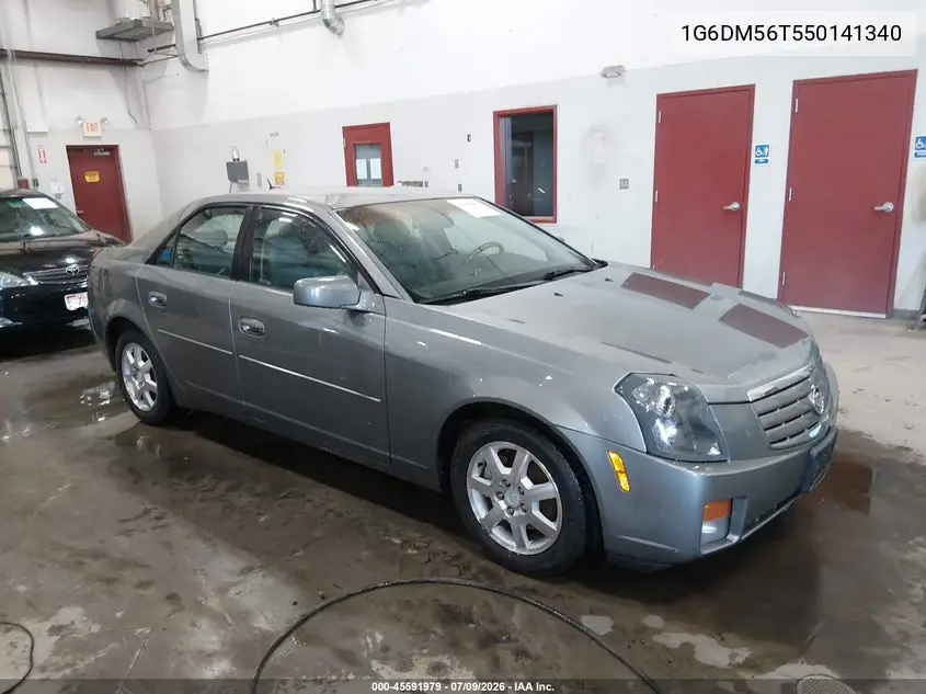 2005 Cadillac Cts Standard VIN: 1G6DM56T550141340 Lot: 45591979