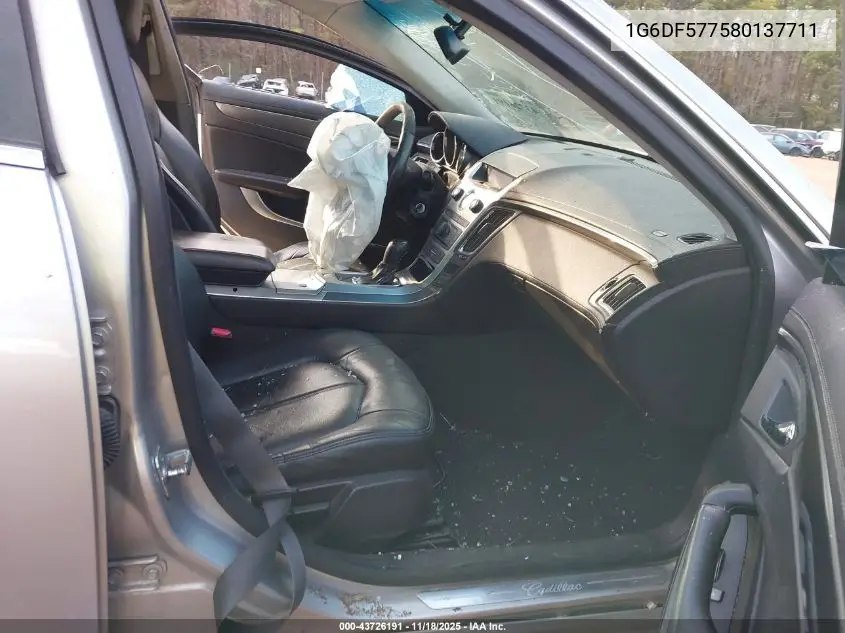 1G6DF577580137711 2008 Cadillac Cts Standard