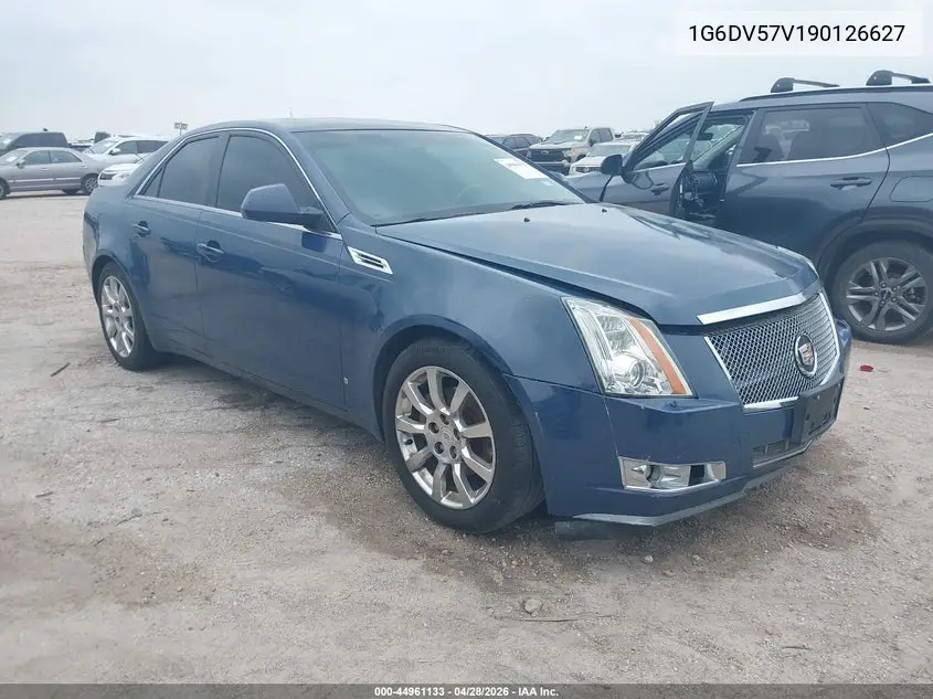 2009 Cadillac Cts Standard VIN: 1G6DV57V190126627 Lot: 44961133