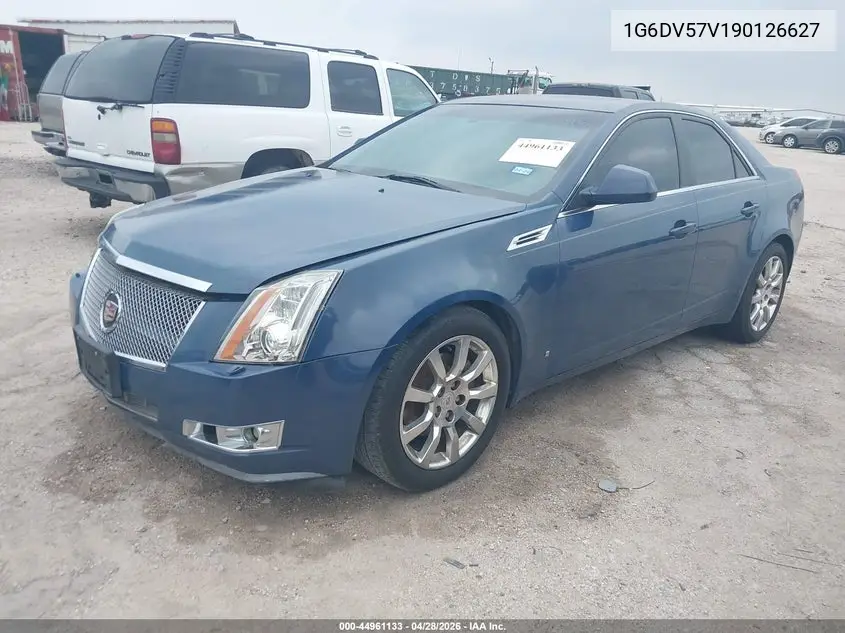 2009 Cadillac Cts Standard VIN: 1G6DV57V190126627 Lot: 44961133
