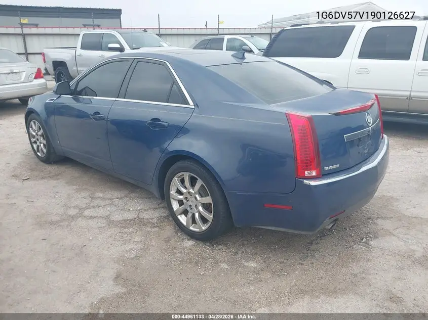 2009 Cadillac Cts Standard VIN: 1G6DV57V190126627 Lot: 44961133