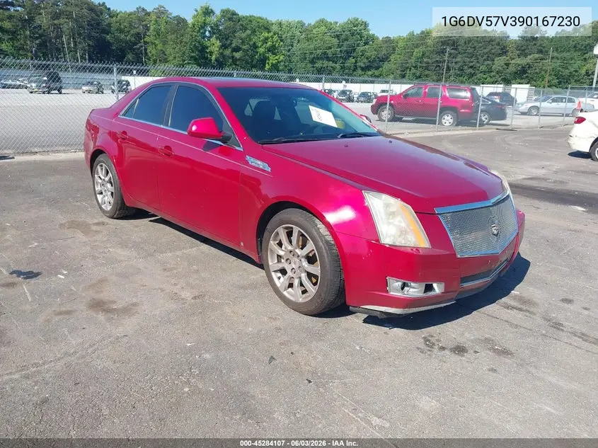 2009 Cadillac Cts Standard VIN: 1G6DV57V390167230 Lot: 45284107