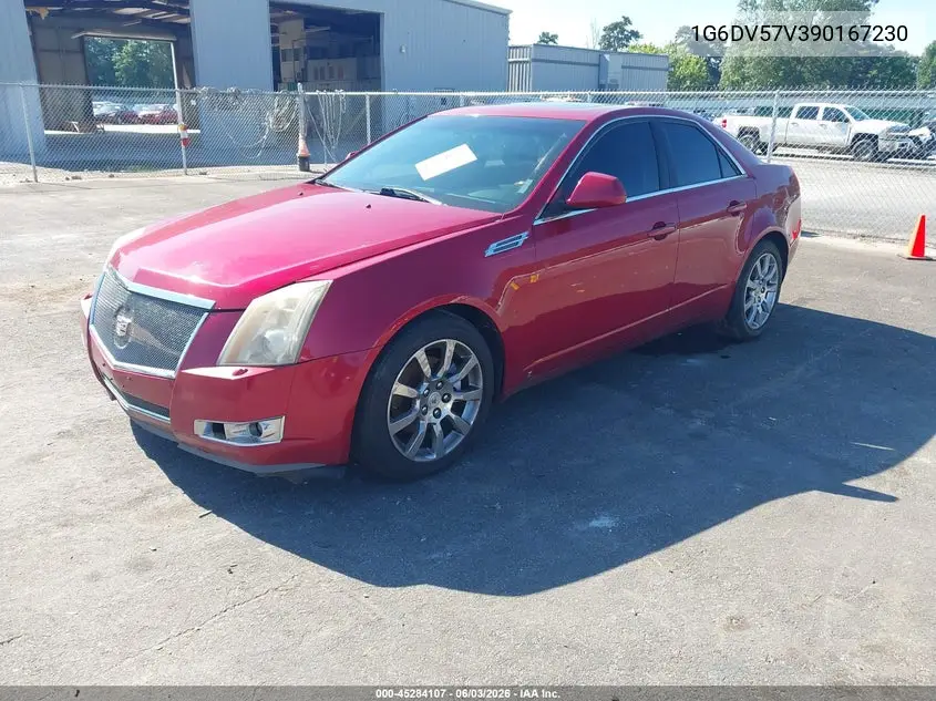 2009 Cadillac Cts Standard VIN: 1G6DV57V390167230 Lot: 45284107