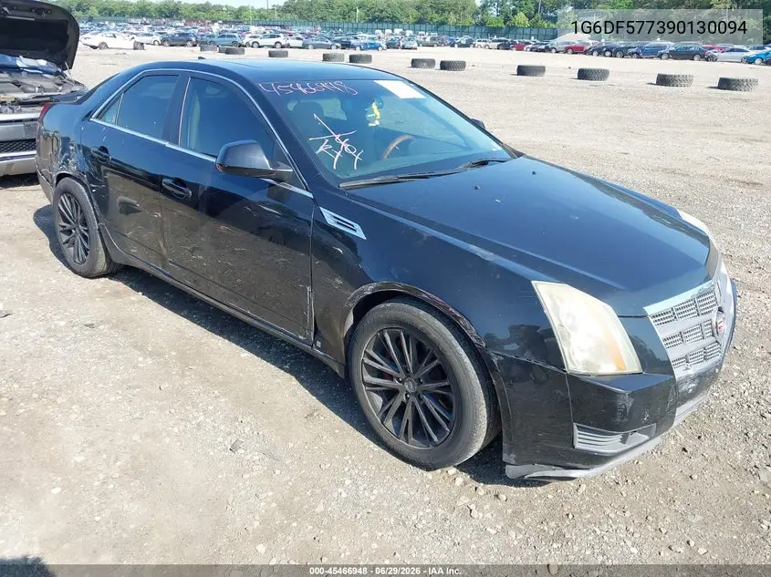 2009 Cadillac Cts Rwd W/1Sa VIN: 1G6DF577390130094 Lot: 45466948