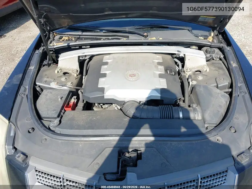 2009 Cadillac Cts Rwd W/1Sa VIN: 1G6DF577390130094 Lot: 45466948