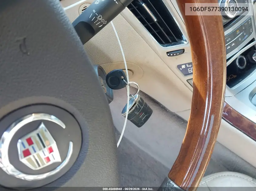 2009 Cadillac Cts Rwd W/1Sa VIN: 1G6DF577390130094 Lot: 45466948