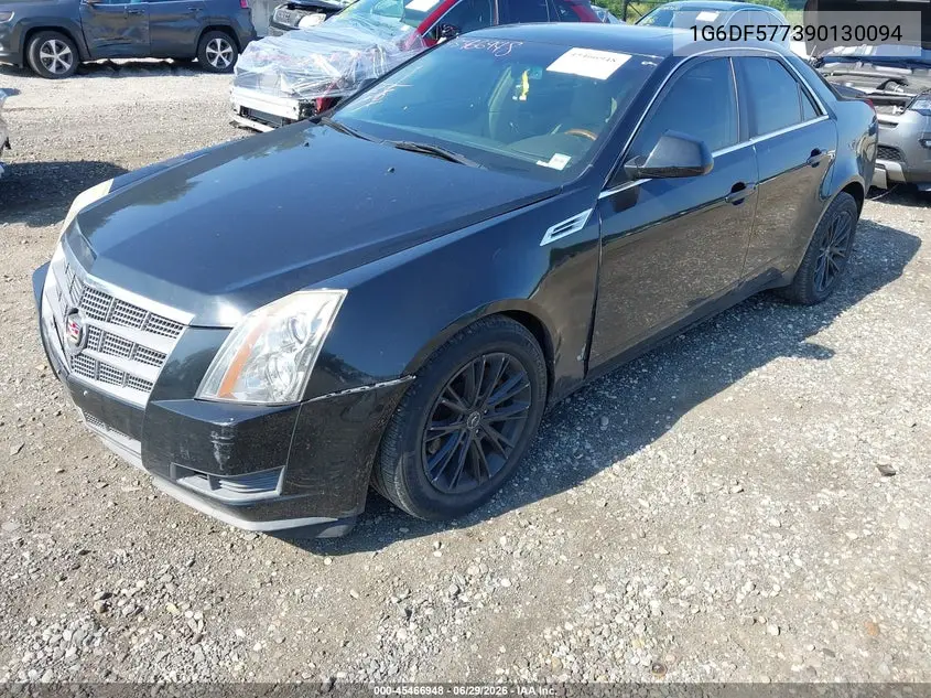 2009 Cadillac Cts Rwd W/1Sa VIN: 1G6DF577390130094 Lot: 45466948