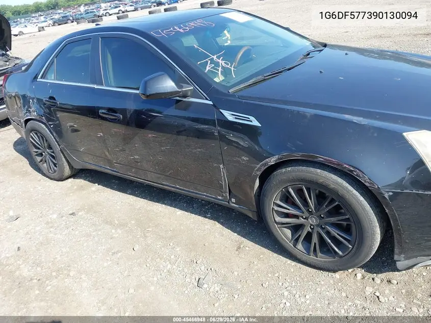 2009 Cadillac Cts Rwd W/1Sa VIN: 1G6DF577390130094 Lot: 45466948