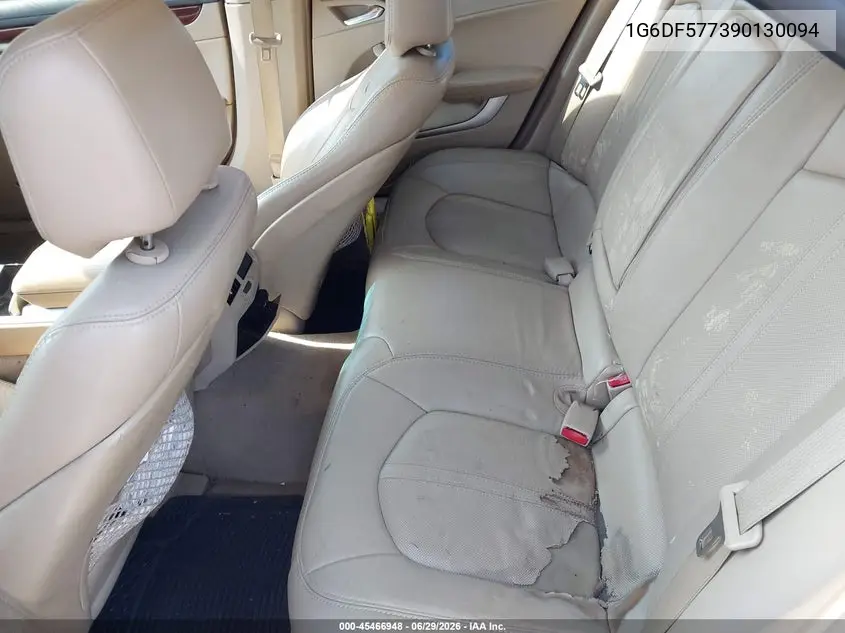 2009 Cadillac Cts Rwd W/1Sa VIN: 1G6DF577390130094 Lot: 45466948