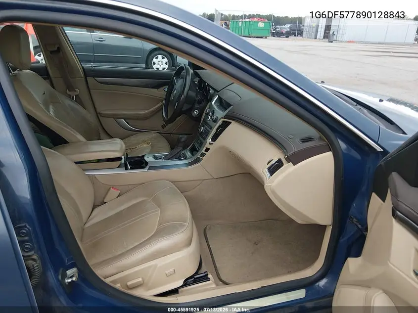 2009 Cadillac Cts Rwd W/1Sa VIN: 1G6DF577890128843 Lot: 45591925