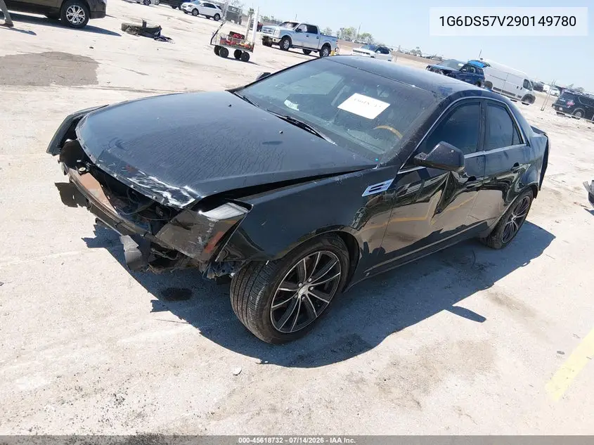 2009 Cadillac Cts Awd W/1Sb VIN: 1G6DS57V290149780 Lot: 45618732