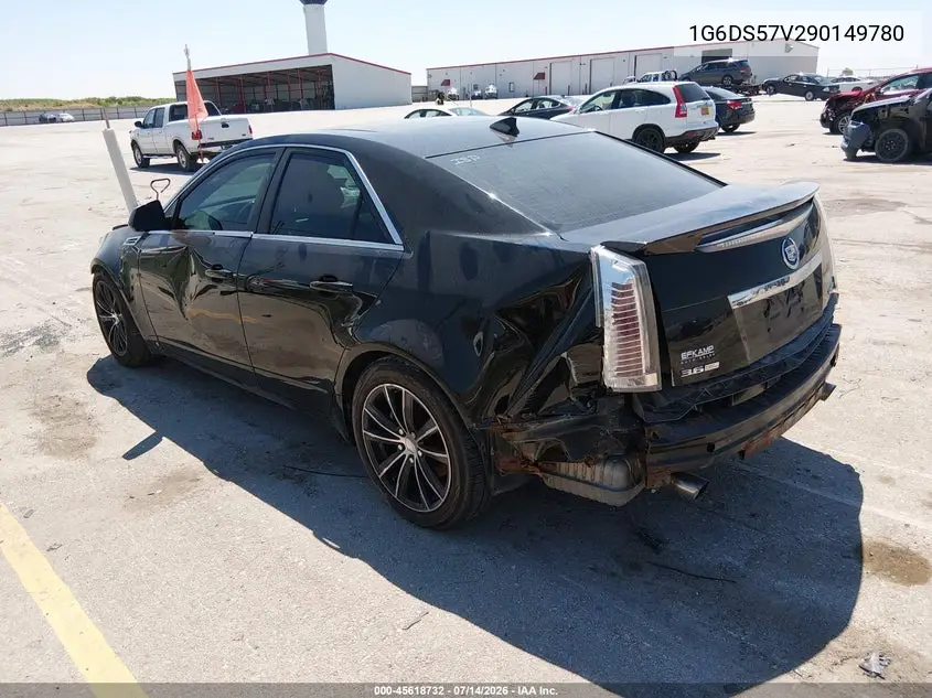 2009 Cadillac Cts Awd W/1Sb VIN: 1G6DS57V290149780 Lot: 45618732