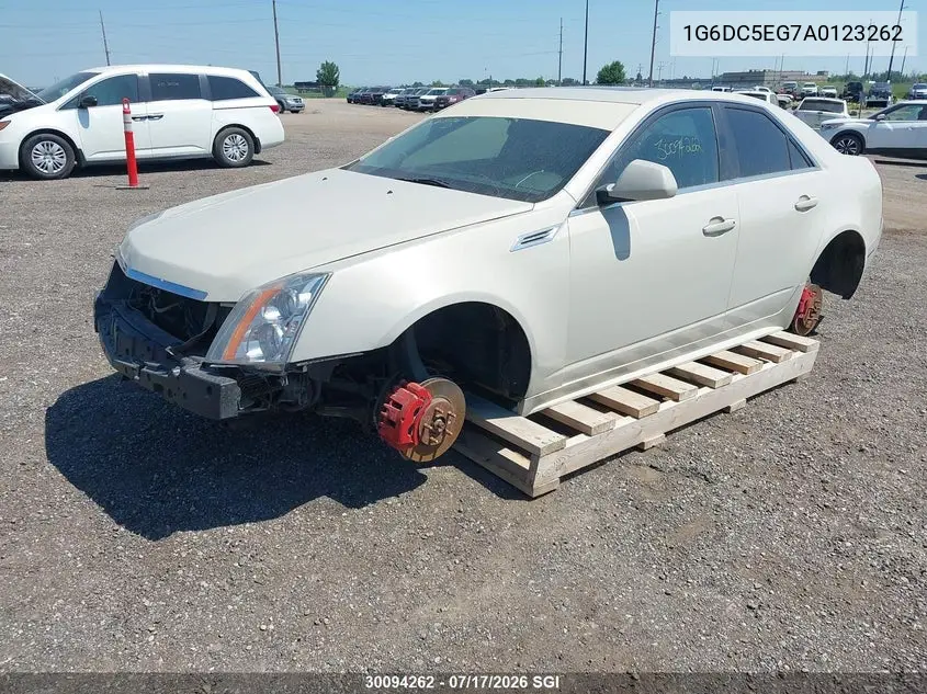 2010 Cadillac Cts VIN: 1G6DC5EG7A0123262 Lot: 30094262