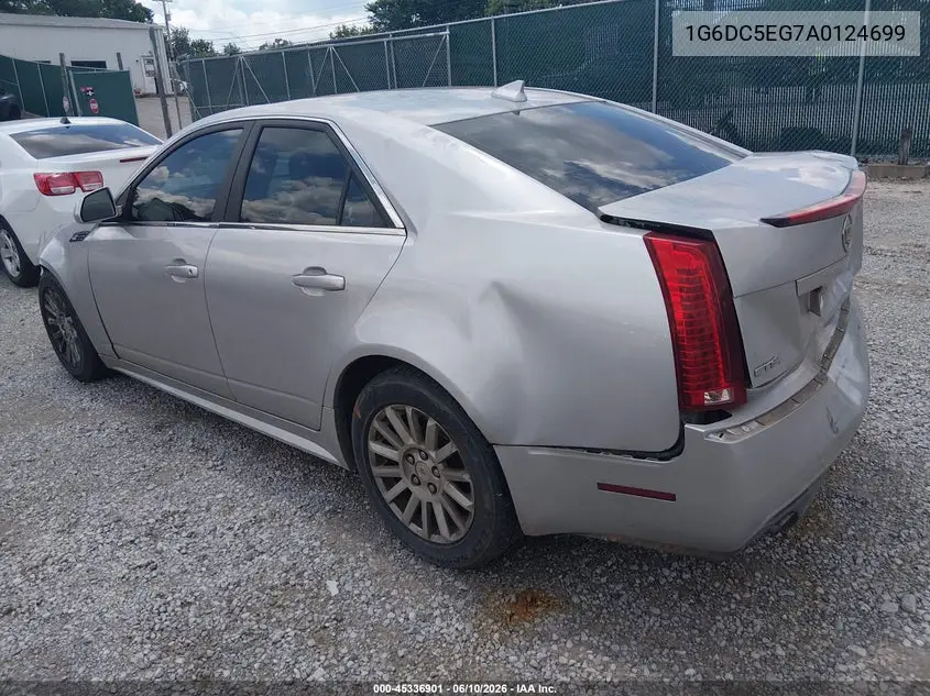 2010 Cadillac Cts VIN: 1G6DC5EG7A0124699 Lot: 45336901