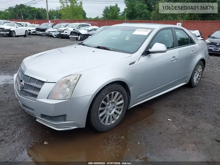 2010 Cadillac Cts Luxury VIN: 1G6DE5EG0A0136879 Lot: 45555028