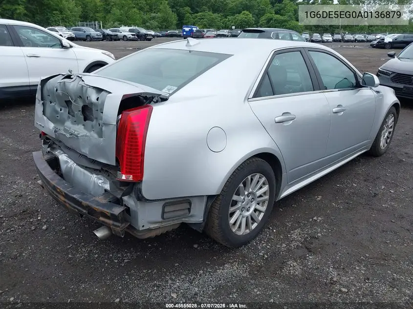 2010 Cadillac Cts Luxury VIN: 1G6DE5EG0A0136879 Lot: 45555028