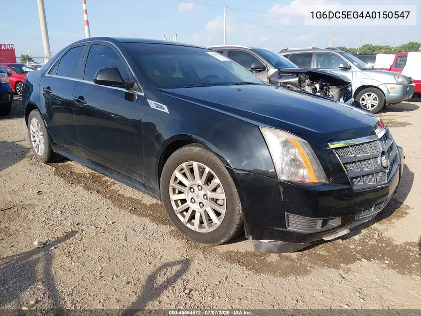 2010 Cadillac Cts VIN: 1G6DC5EG4A0150547 Lot: 45564572