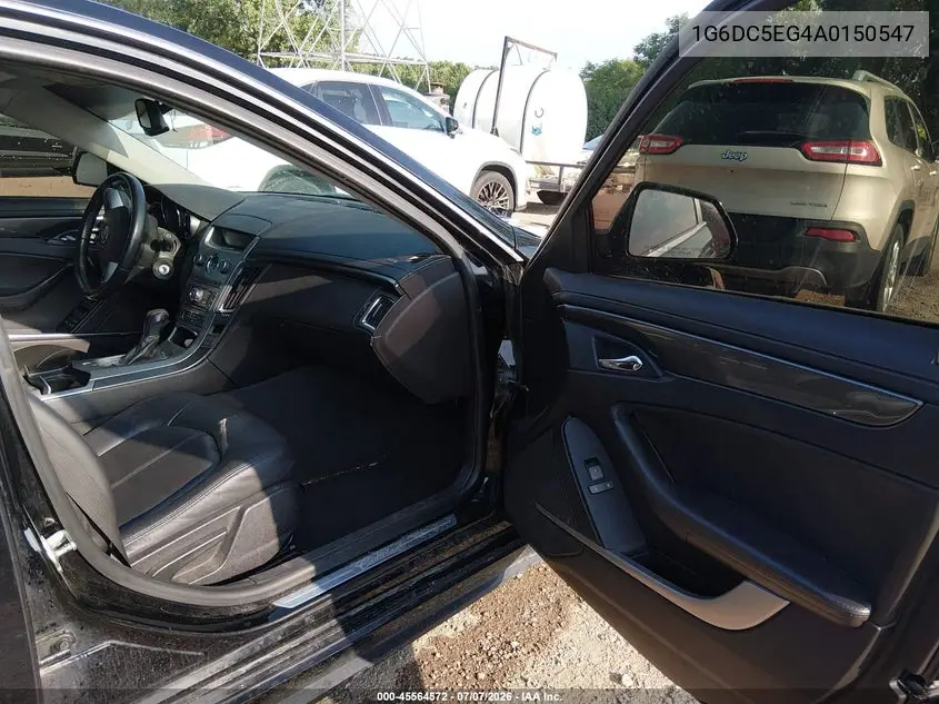 2010 Cadillac Cts VIN: 1G6DC5EG4A0150547 Lot: 45564572