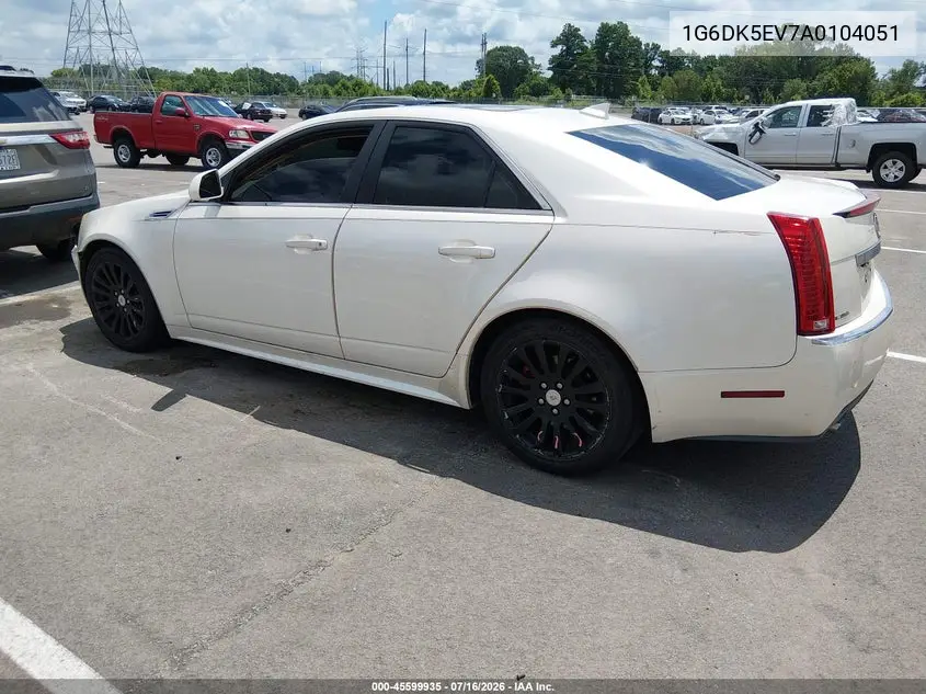 2010 Cadillac Cts Performance VIN: 1G6DK5EV7A0104051 Lot: 45599935