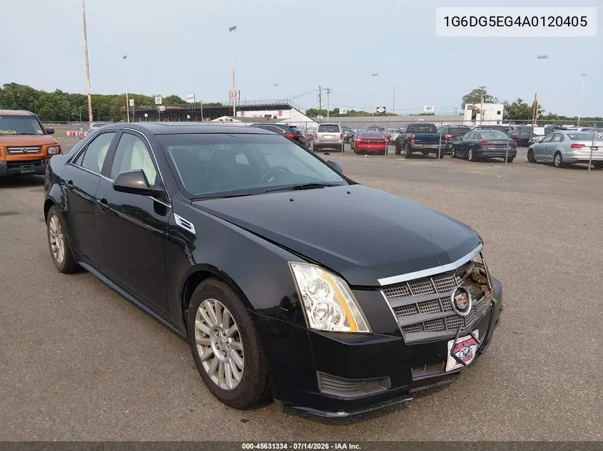 2010 Cadillac Cts Luxury VIN: 1G6DG5EG4A0120405 Lot: 45631334