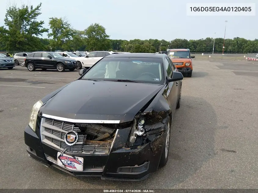 2010 Cadillac Cts Luxury VIN: 1G6DG5EG4A0120405 Lot: 45631334
