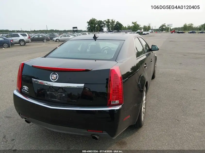 2010 Cadillac Cts Luxury VIN: 1G6DG5EG4A0120405 Lot: 45631334