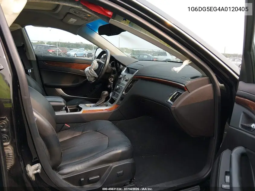 2010 Cadillac Cts Luxury VIN: 1G6DG5EG4A0120405 Lot: 45631334