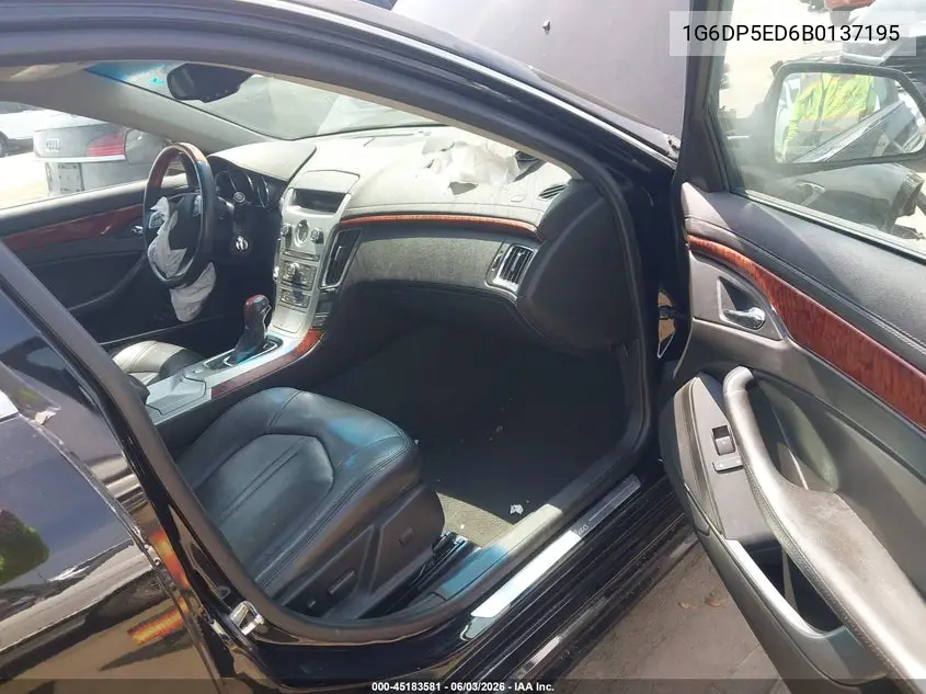 1G6DP5ED6B0137195 2011 Cadillac Cts Premium