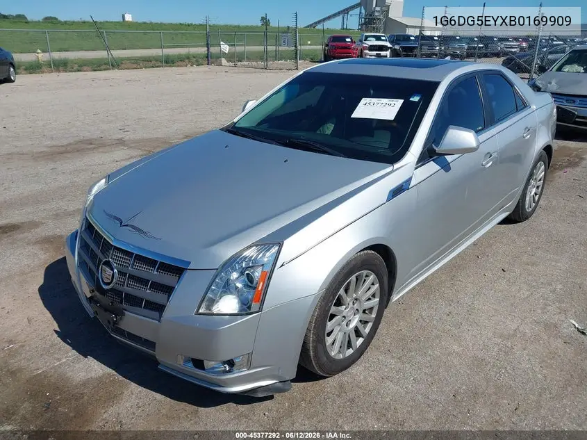 2011 Cadillac Cts Luxury VIN: 1G6DG5EYXB0169909 Lot: 45377292