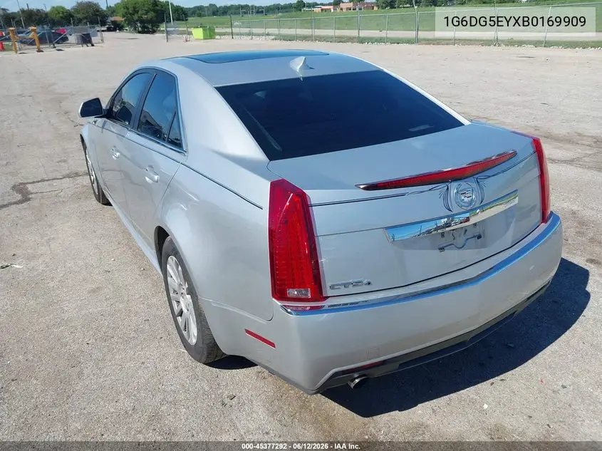 2011 Cadillac Cts Luxury VIN: 1G6DG5EYXB0169909 Lot: 45377292