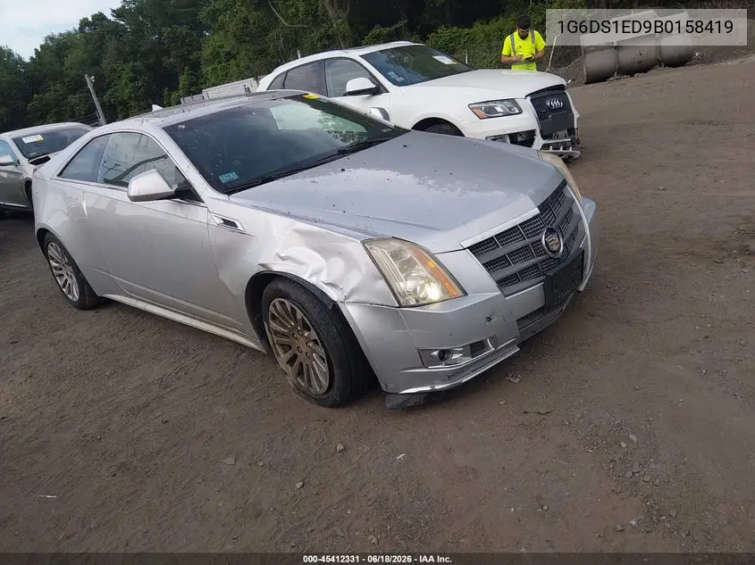 2011 Cadillac Cts Premium VIN: 1G6DS1ED9B0158419 Lot: 45412331