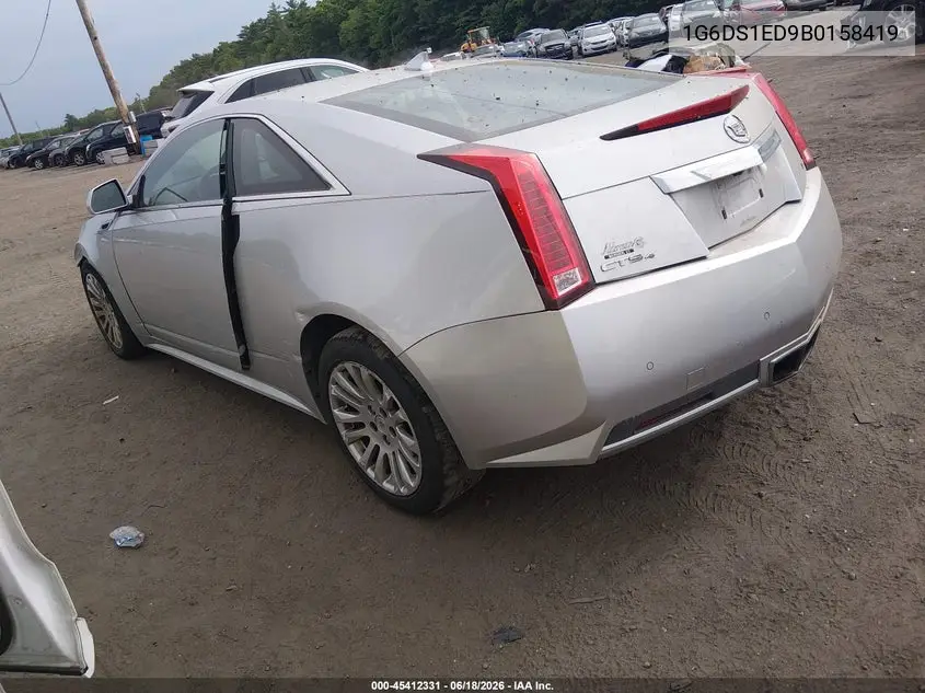 2011 Cadillac Cts Premium VIN: 1G6DS1ED9B0158419 Lot: 45412331