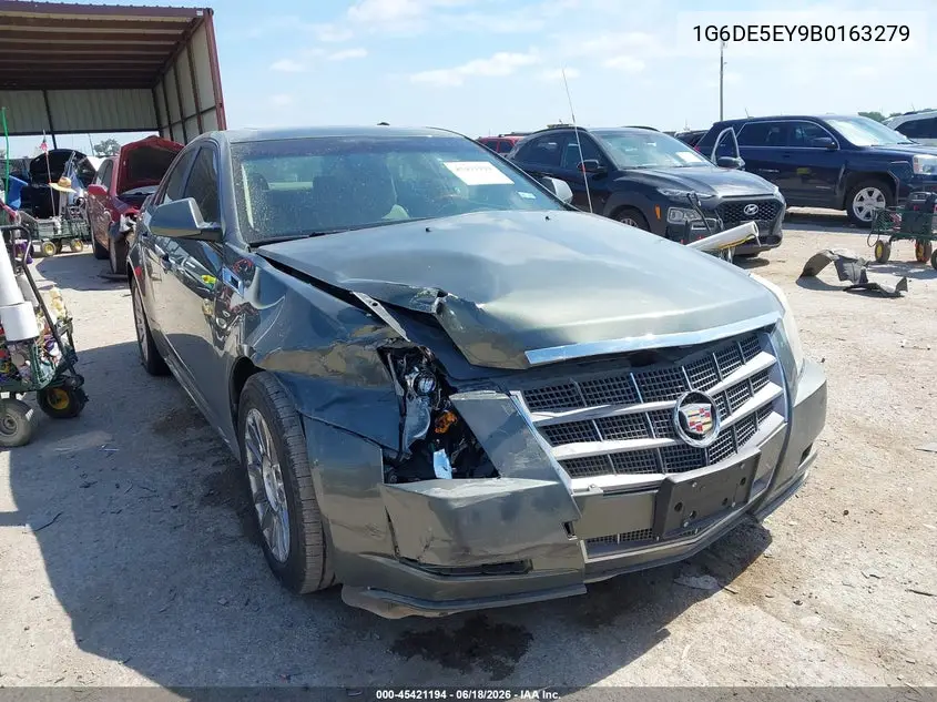 2011 Cadillac Cts Luxury VIN: 1G6DE5EY9B0163279 Lot: 45421194
