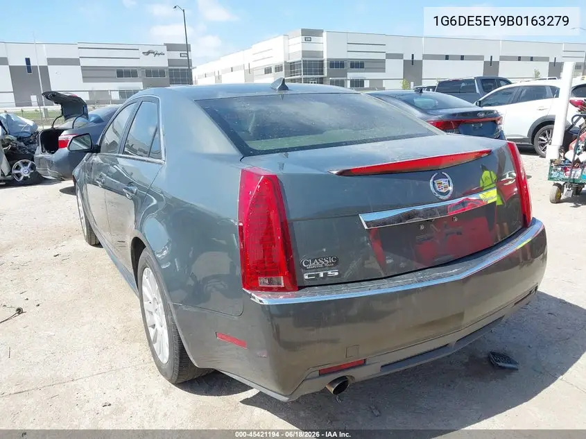 2011 Cadillac Cts Luxury VIN: 1G6DE5EY9B0163279 Lot: 45421194