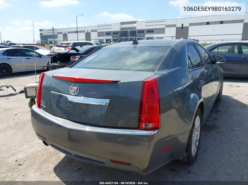 2011 Cadillac Cts Luxury VIN: 1G6DE5EY9B0163279 Lot: 45421194
