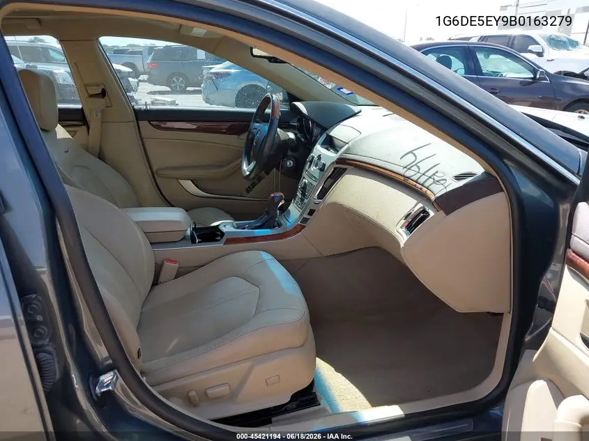 2011 Cadillac Cts Luxury VIN: 1G6DE5EY9B0163279 Lot: 45421194