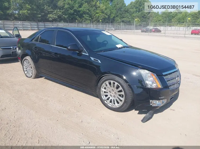 2011 Cadillac Cts Performance VIN: 1G6DJ5ED3B0154487 Lot: 45540859