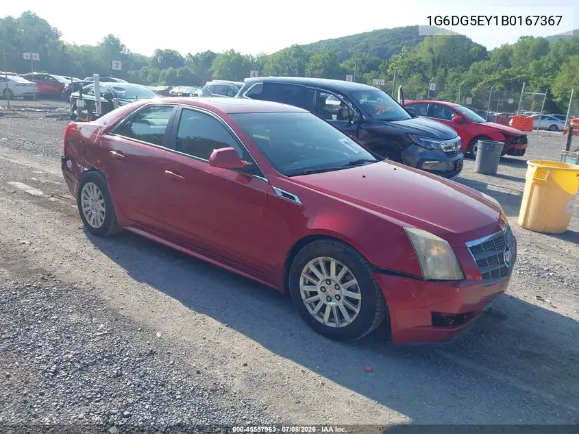 2011 Cadillac Cts Luxury VIN: 1G6DG5EY1B0167367 Lot: 45557963