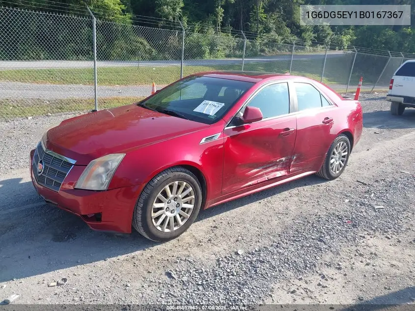 2011 Cadillac Cts Luxury VIN: 1G6DG5EY1B0167367 Lot: 45557963