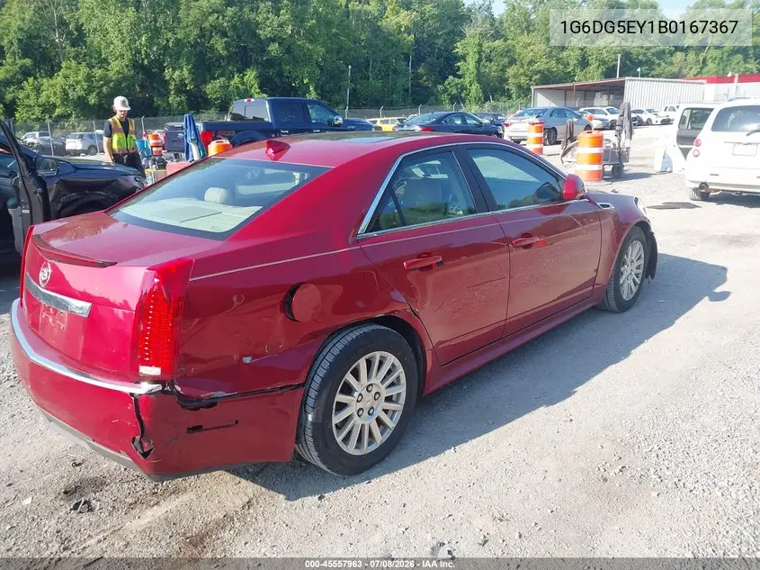 2011 Cadillac Cts Luxury VIN: 1G6DG5EY1B0167367 Lot: 45557963