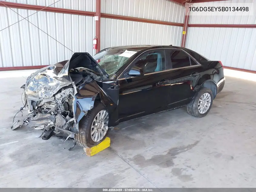 2011 Cadillac Cts Luxury VIN: 1G6DG5EY5B0134498 Lot: 45582459