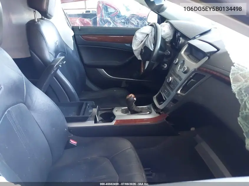 2011 Cadillac Cts Luxury VIN: 1G6DG5EY5B0134498 Lot: 45582459