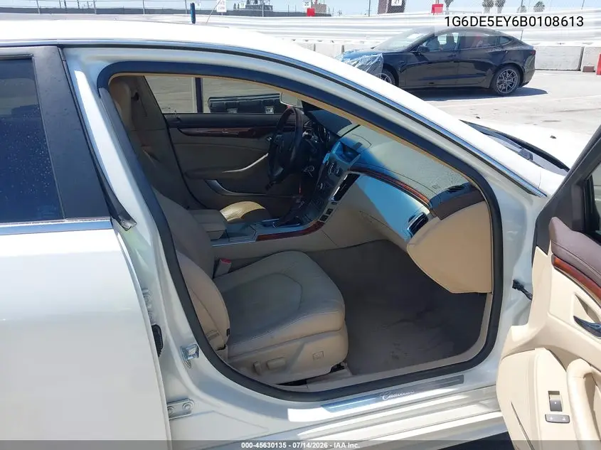 2011 Cadillac Cts Luxury VIN: 1G6DE5EY6B0108613 Lot: 45630135