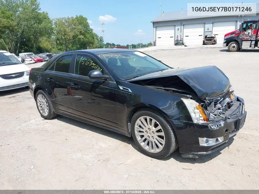 2011 Cadillac Cts Performance VIN: 1G6DJ5EY7B0171246 Lot: 45635674