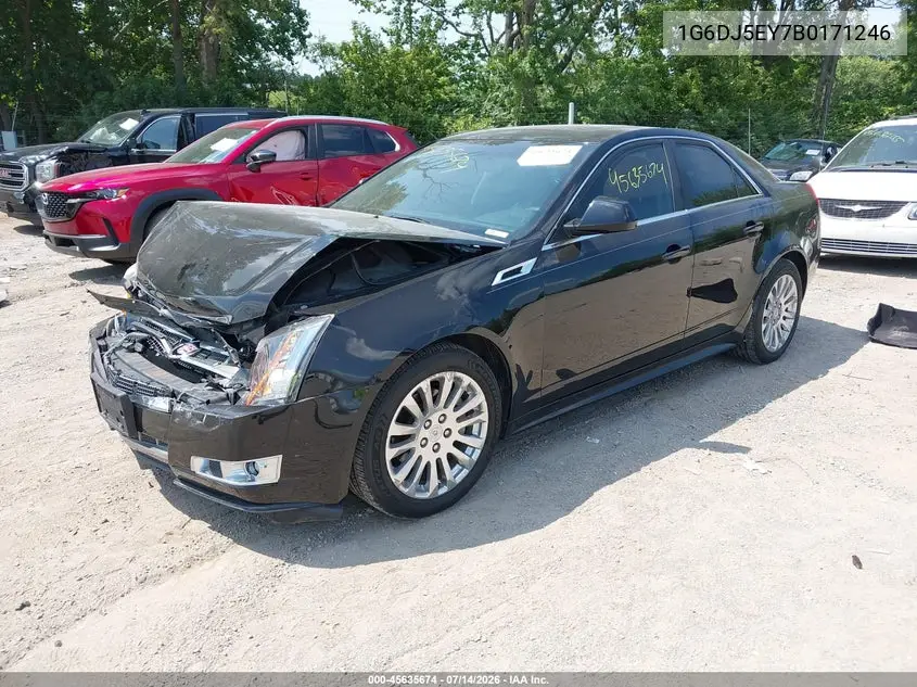 2011 Cadillac Cts Performance VIN: 1G6DJ5EY7B0171246 Lot: 45635674