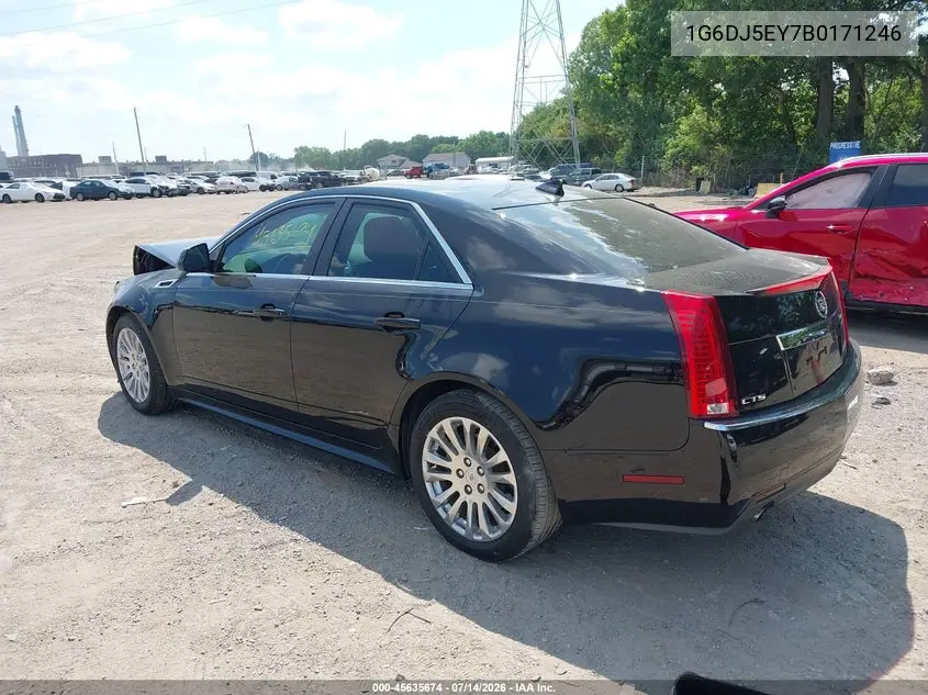 2011 Cadillac Cts Performance VIN: 1G6DJ5EY7B0171246 Lot: 45635674